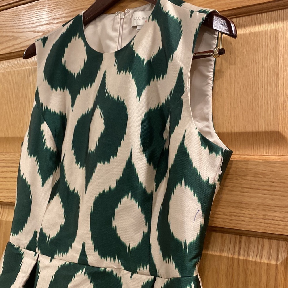 Sachin & Babi Divan dress ROYAL GREEN - Picture 12 of 13
